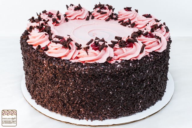 Chocolate Raspberry Cake Medium