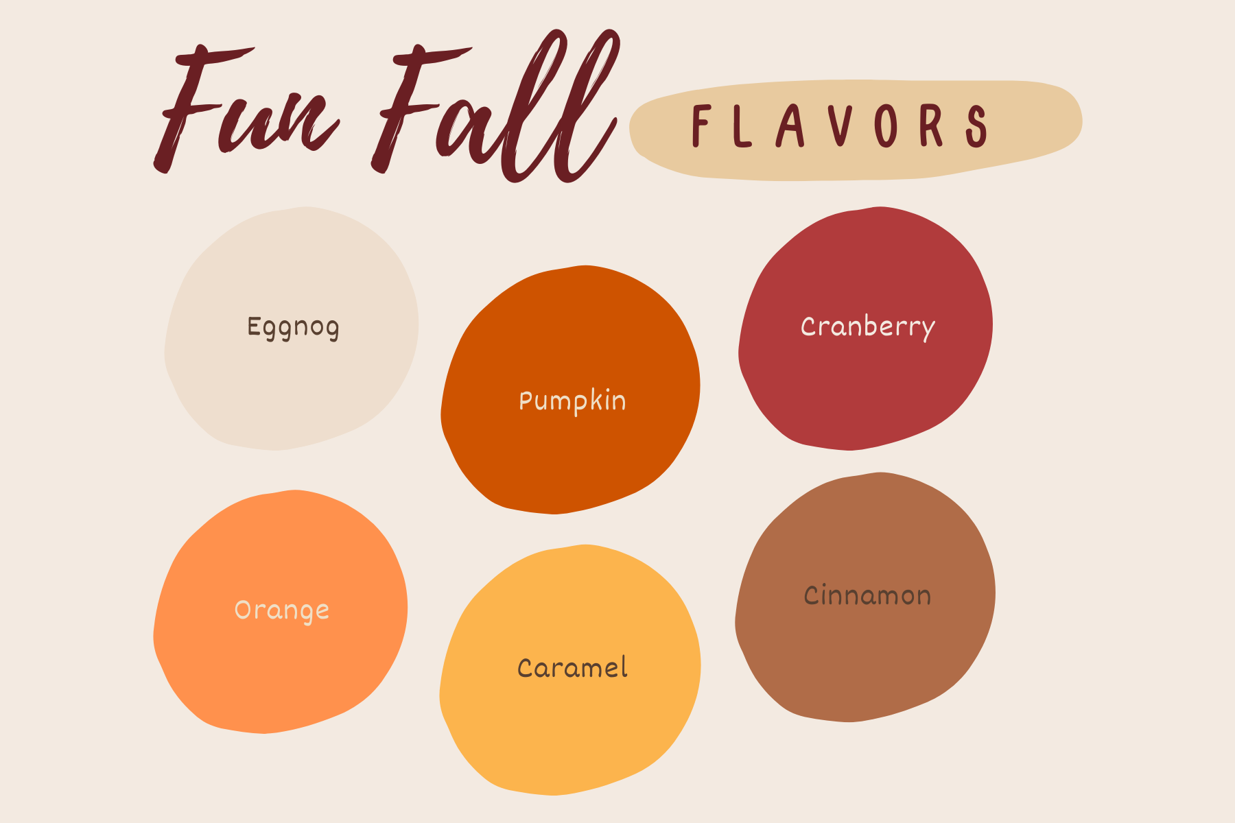 fun fall flavors