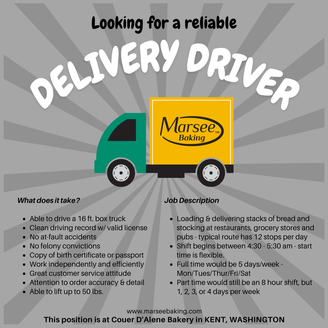 Kent Delivery Driver