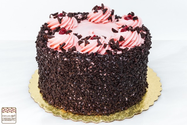 Chocolate Raspberry Cake - 6 inch