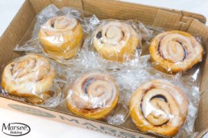 54610 Cinnamon Roll Flat Icing - standard - wrapped - 6ct