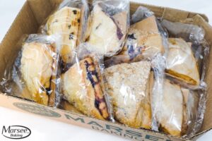 81655 Assorted Scones - wrapped - standard - 2ea lempop, marion, raspberry - 6ct