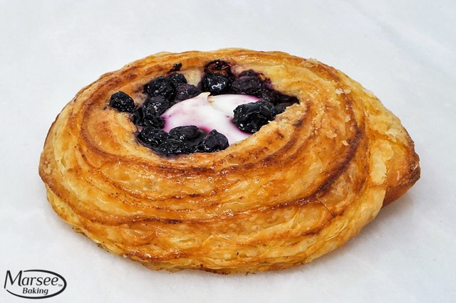 Blueberry Cream Cheese Danish - Large - 6ct